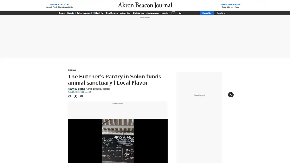 Akron Beacon Journal article preview